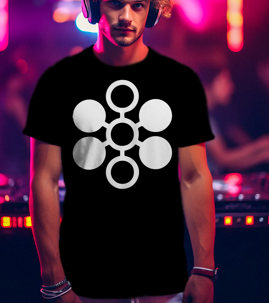 Rising High Records Iconic Molecular T-Shirt