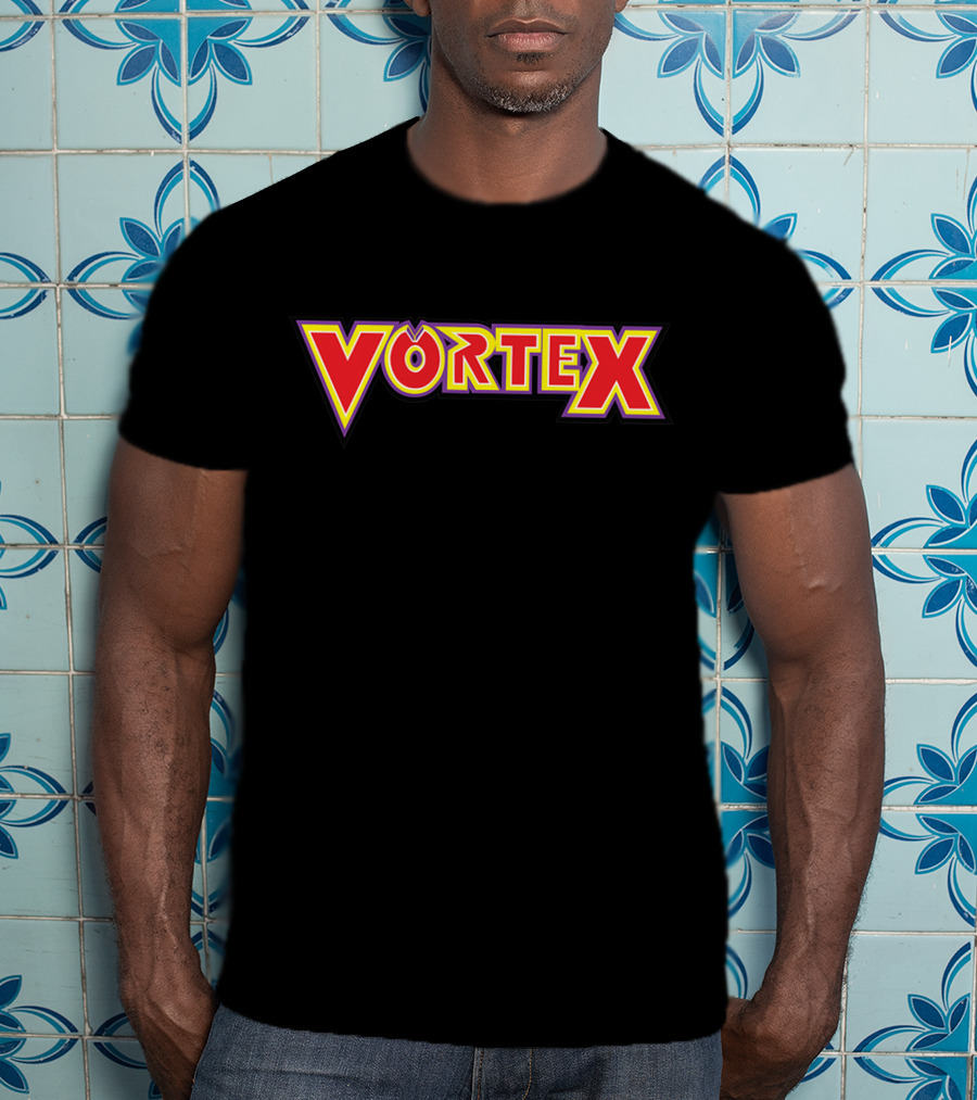 Vortex Roller Coaster Logo Theme Park Classic T-Shirt