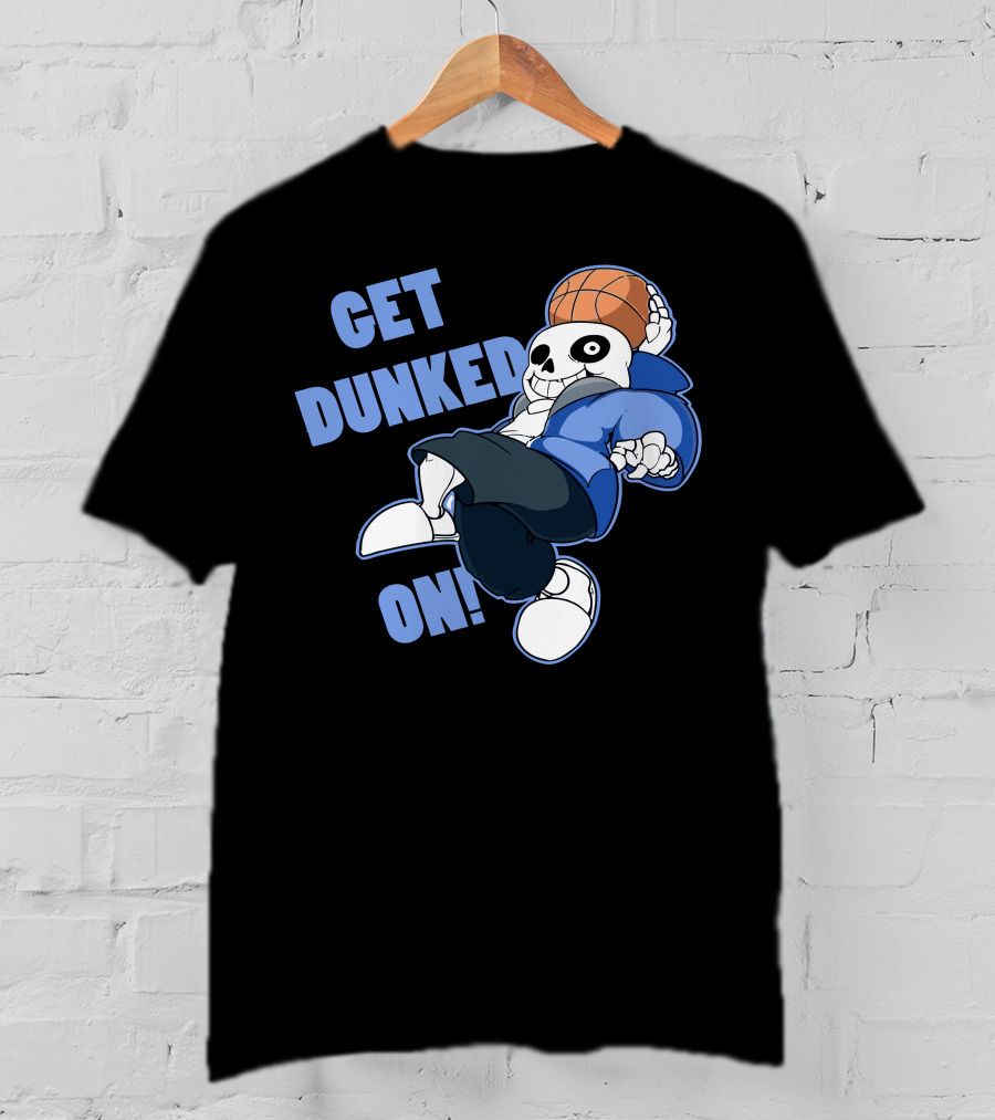 Sans Undertale Get Dunked On Basketball T-Shirt