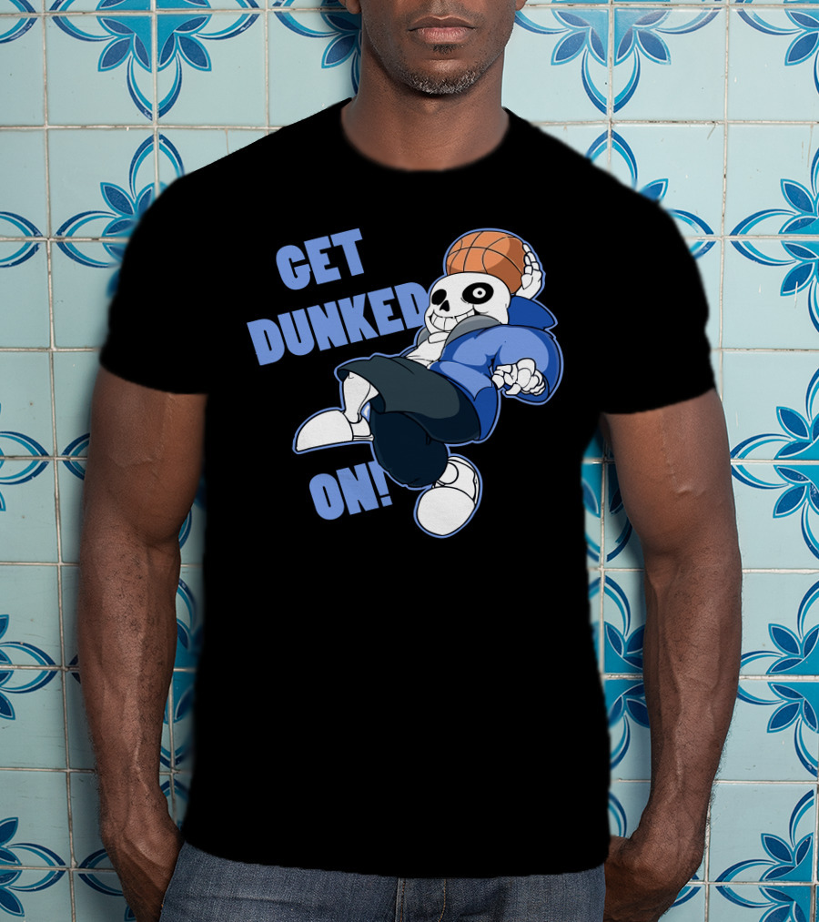 Sans Undertale Get Dunked On Basketball T-Shirt