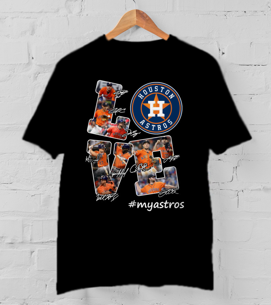 Houston Astros LOVE #myastros T-Shirt