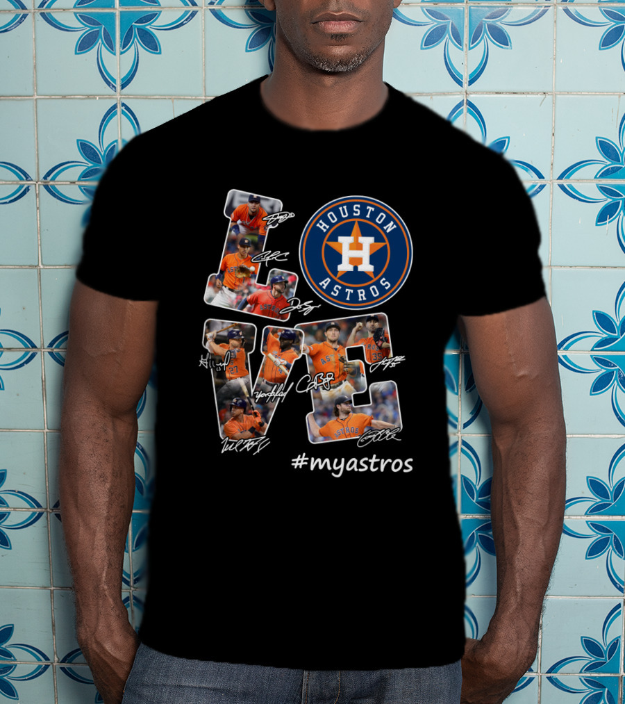 Houston Astros LOVE #myastros T-Shirt