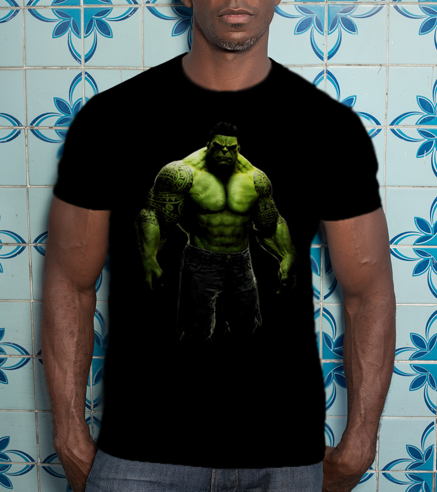 Hulk Full Body Tattooed Muscular Iconic T-Shirt