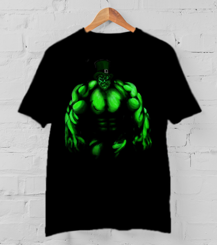 Hulk St Patrick's Day Green Leprechaun Hat T-Shirt