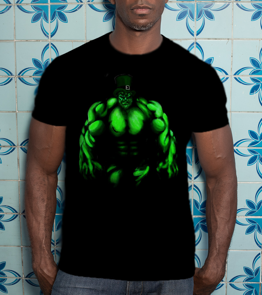 Hulk St Patrick's Day Green Leprechaun Hat T-Shirt