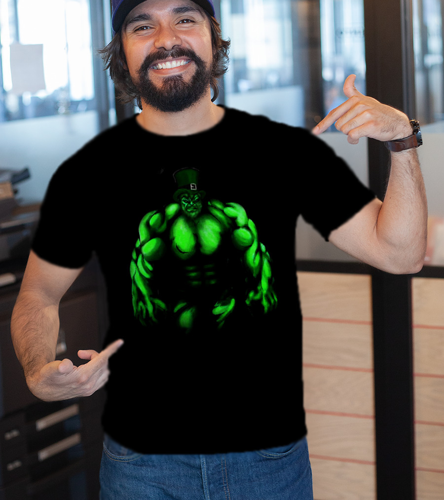 Hulk St Patrick's Day Green Leprechaun Hat T-Shirt