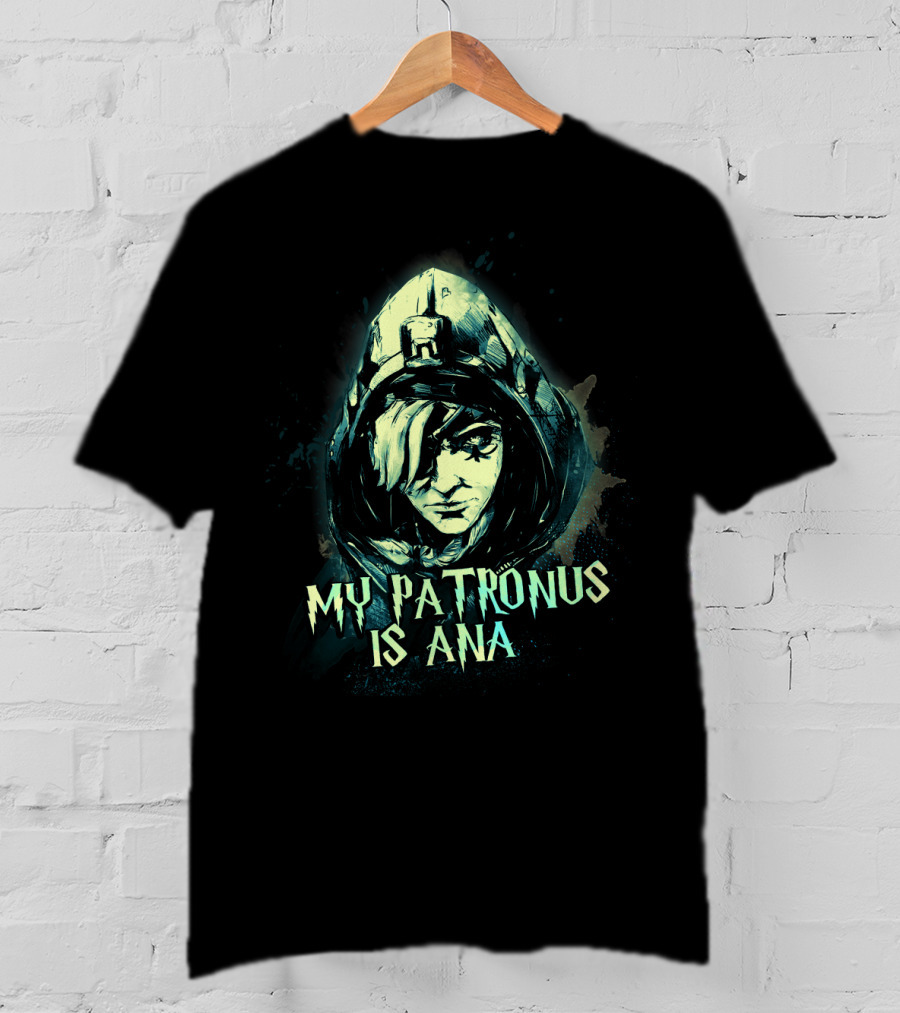 Overwatch My Patronus Is Ana Hoodie Character T-Shirt