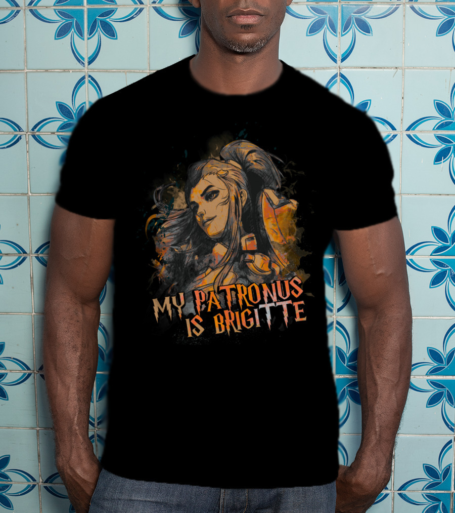 My Patronus Is Brigitte Overwatch Character T-Shirt