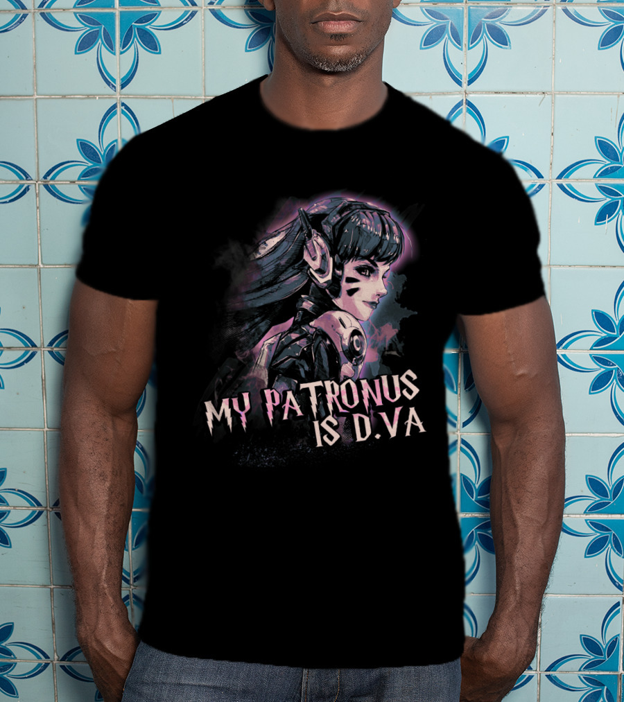 Game Overwatch D.Va My Patronus Is D.Va Fan T-Shirt