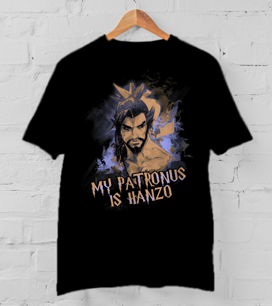 Game Overwatch My Patronus Is Hanzo Character T-Shirt