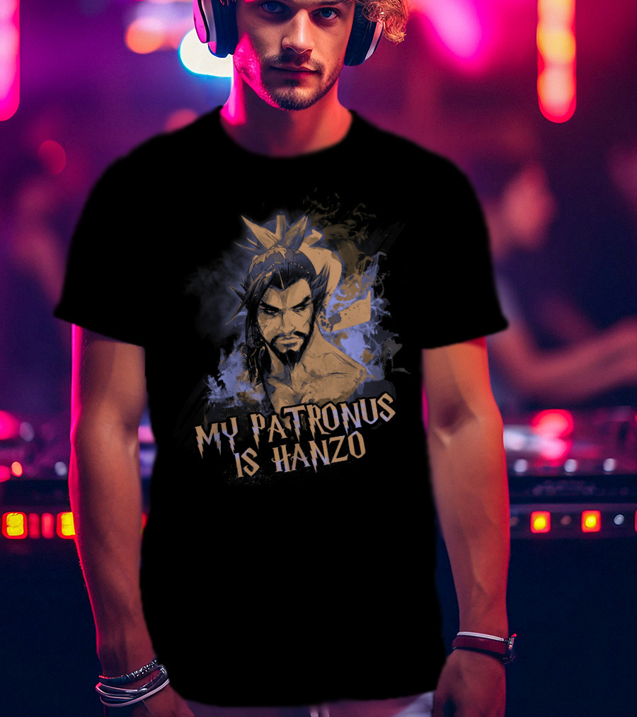 Game Overwatch My Patronus Is Hanzo Character T-Shirt