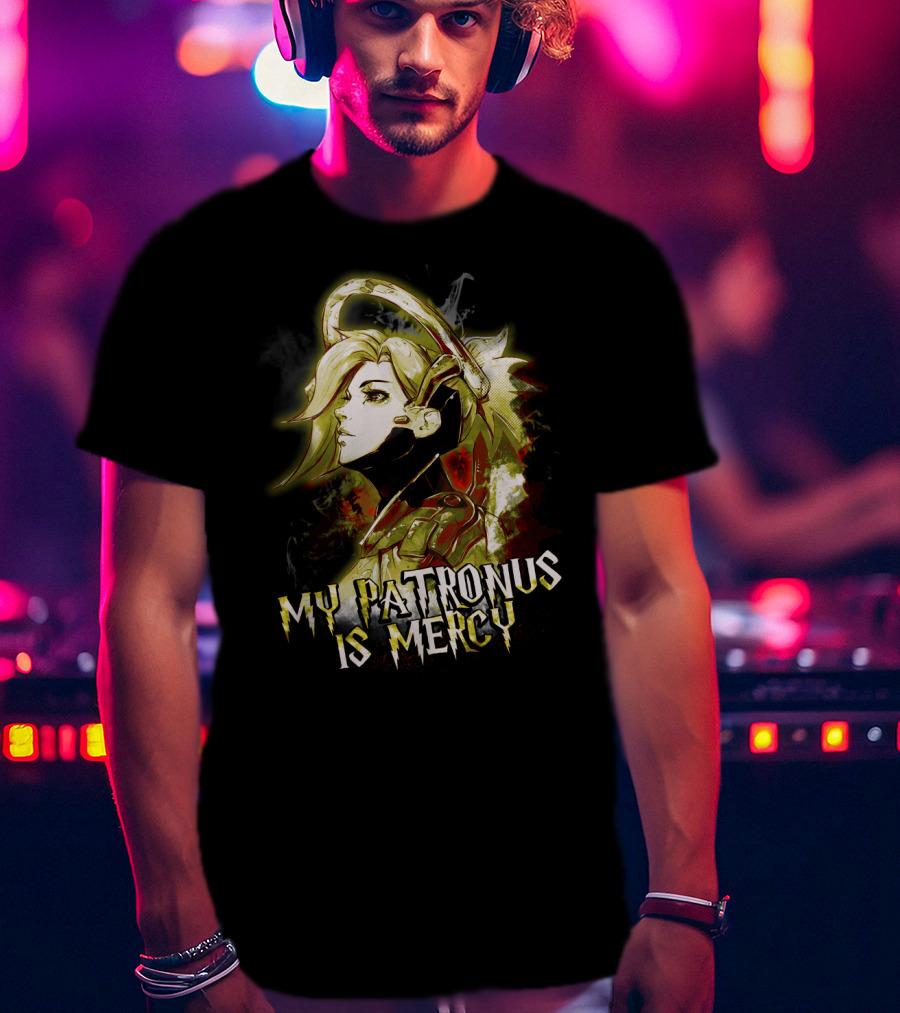 My Patronus Is Mercy Overwatch Gaming Character T-Shirt