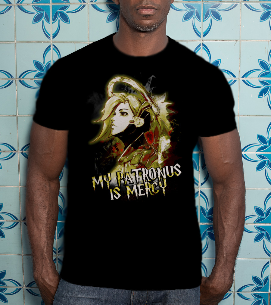My Patronus Is Mercy Overwatch Gaming Character T-Shirt