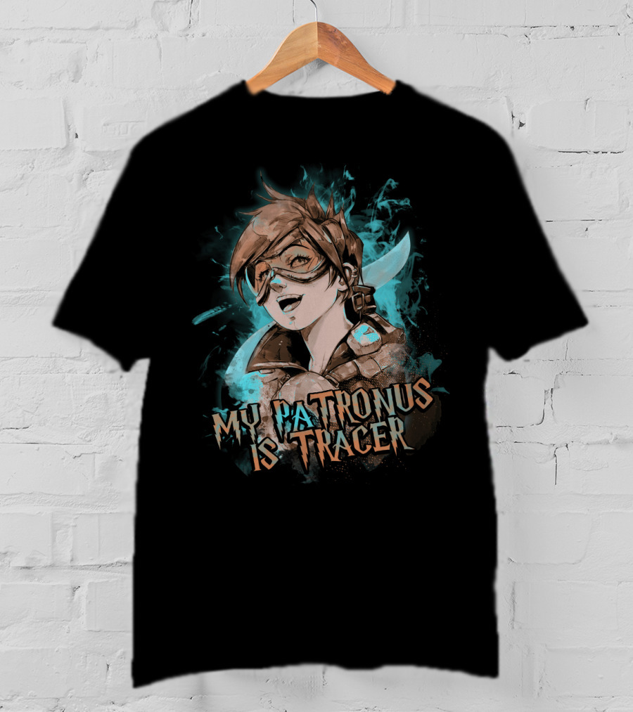 My Patronus Is Tracer Game Overwatch Character T-Shirt