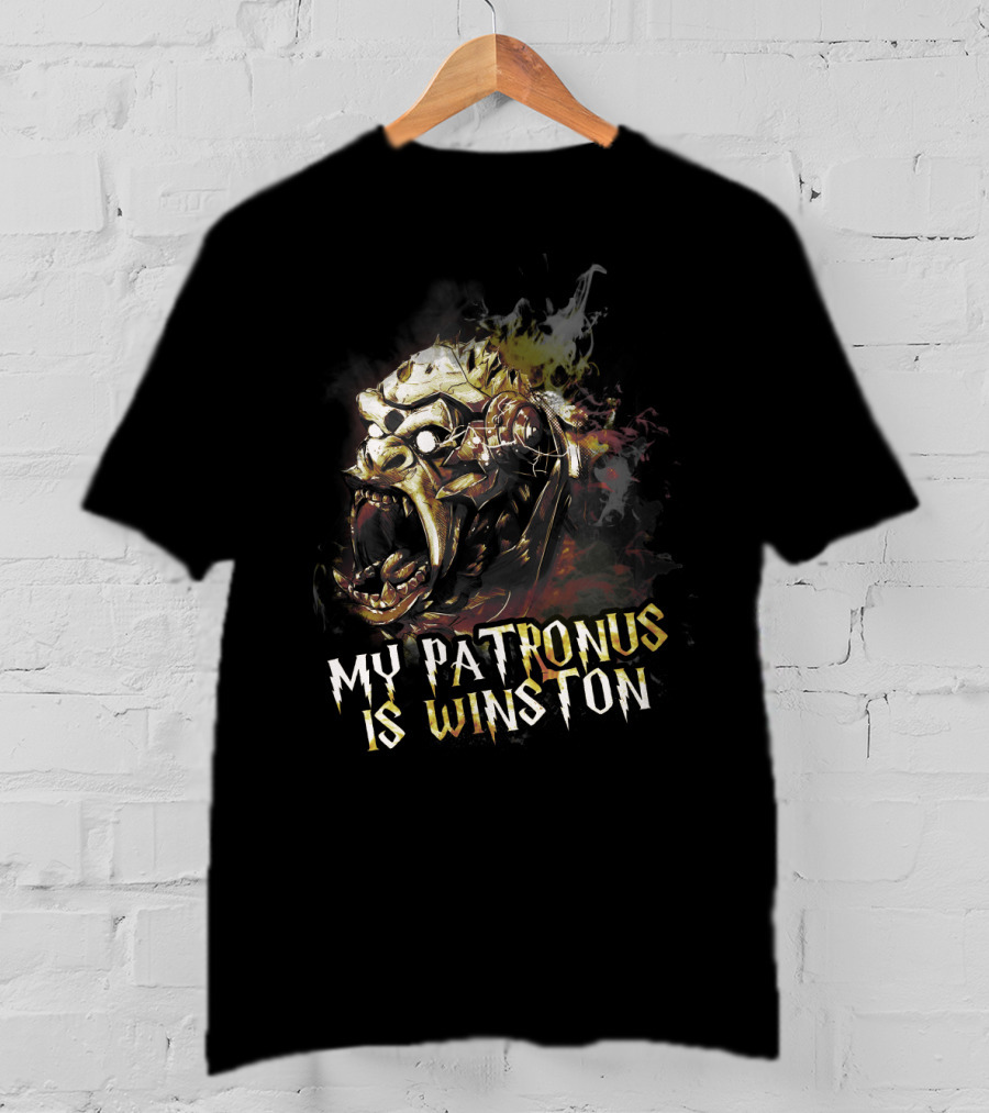 My Patronus Is Winston Game Overwach Inspired T-Shirt
