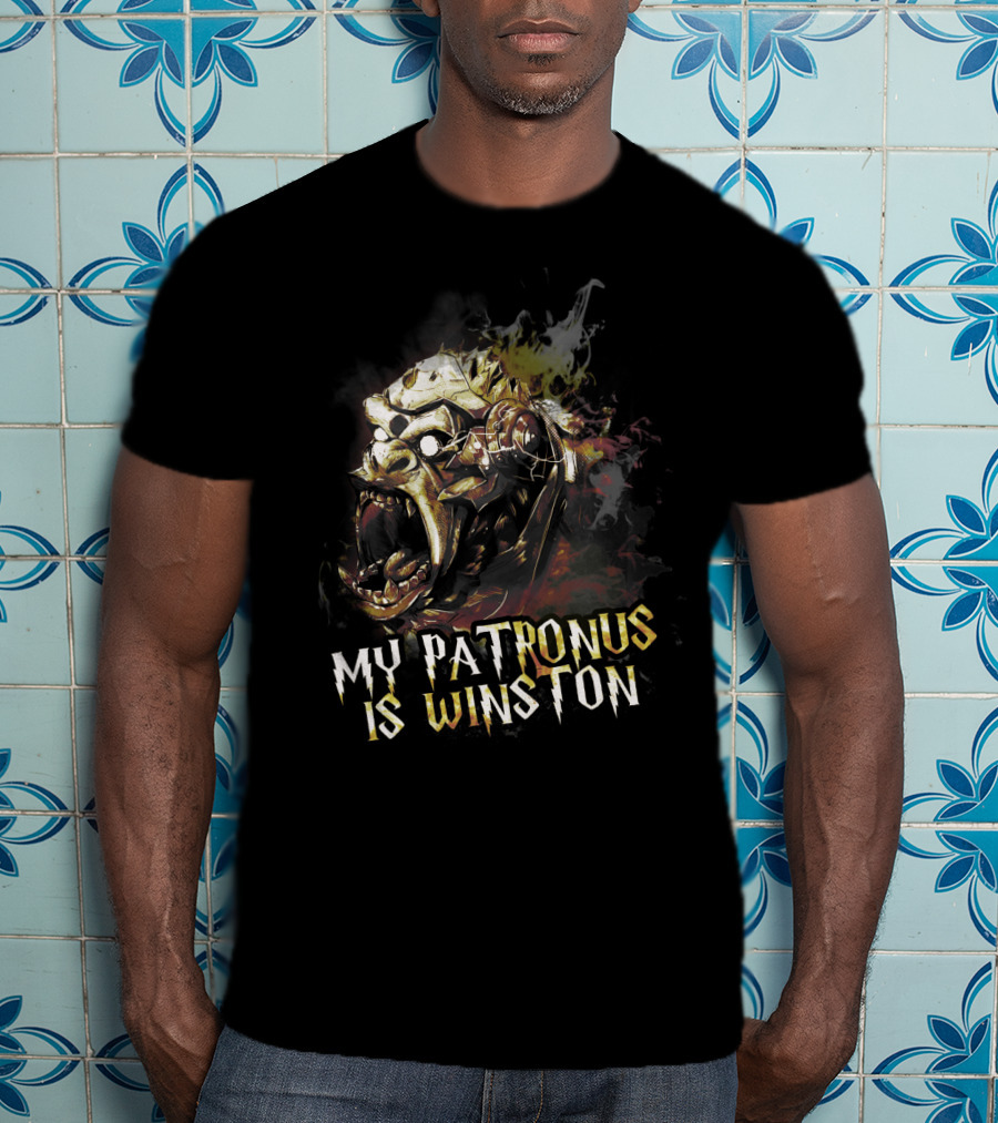 My Patronus Is Winston Game Overwach Inspired T-Shirt