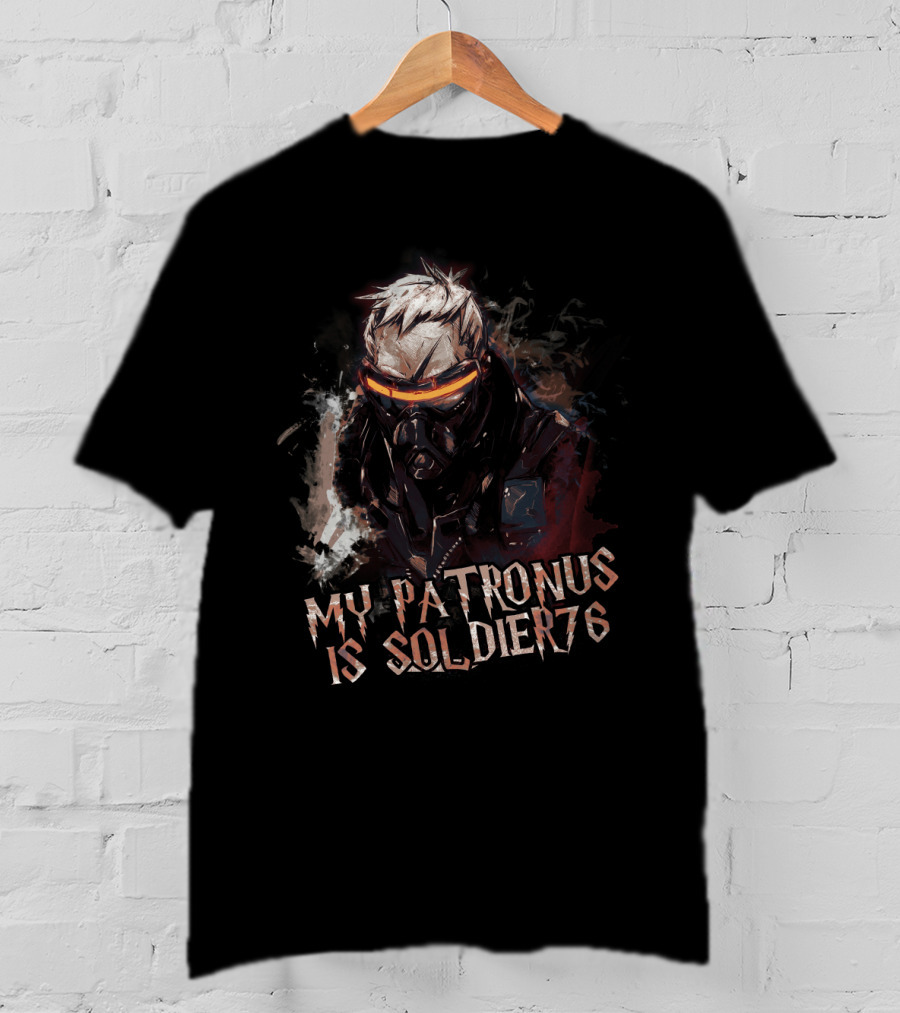 Game Overwatch Soldier76 My Patronus Is Soldier76 T-Shirt