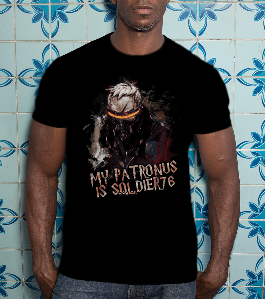 Game Overwatch Soldier76 My Patronus Is Soldier76 T-Shirt
