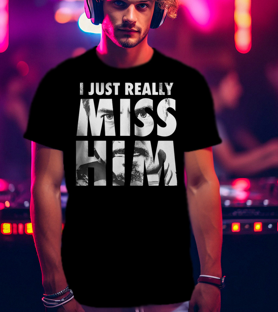 I Just Really Miss Him Tony Stark Tribute Marvel T-Shirt