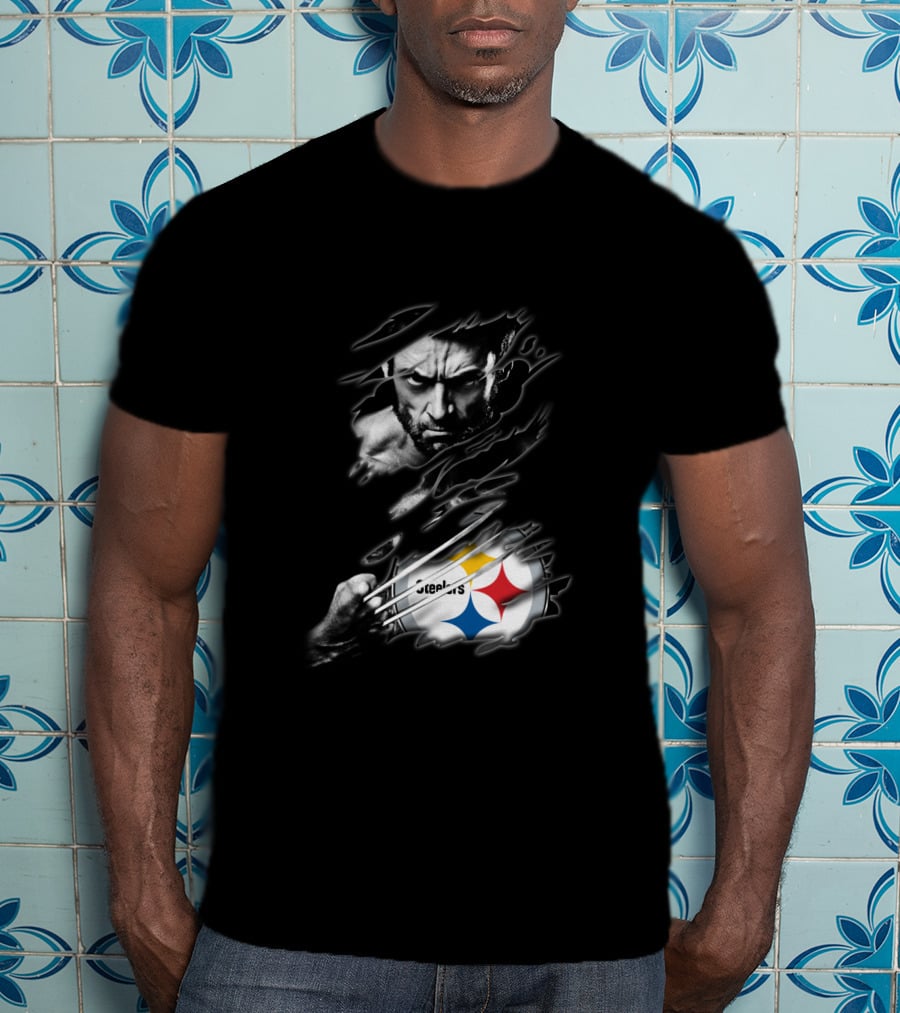 Wolverine Pittsburgh Steelers Fan Claws With Steelmark T-Shirt