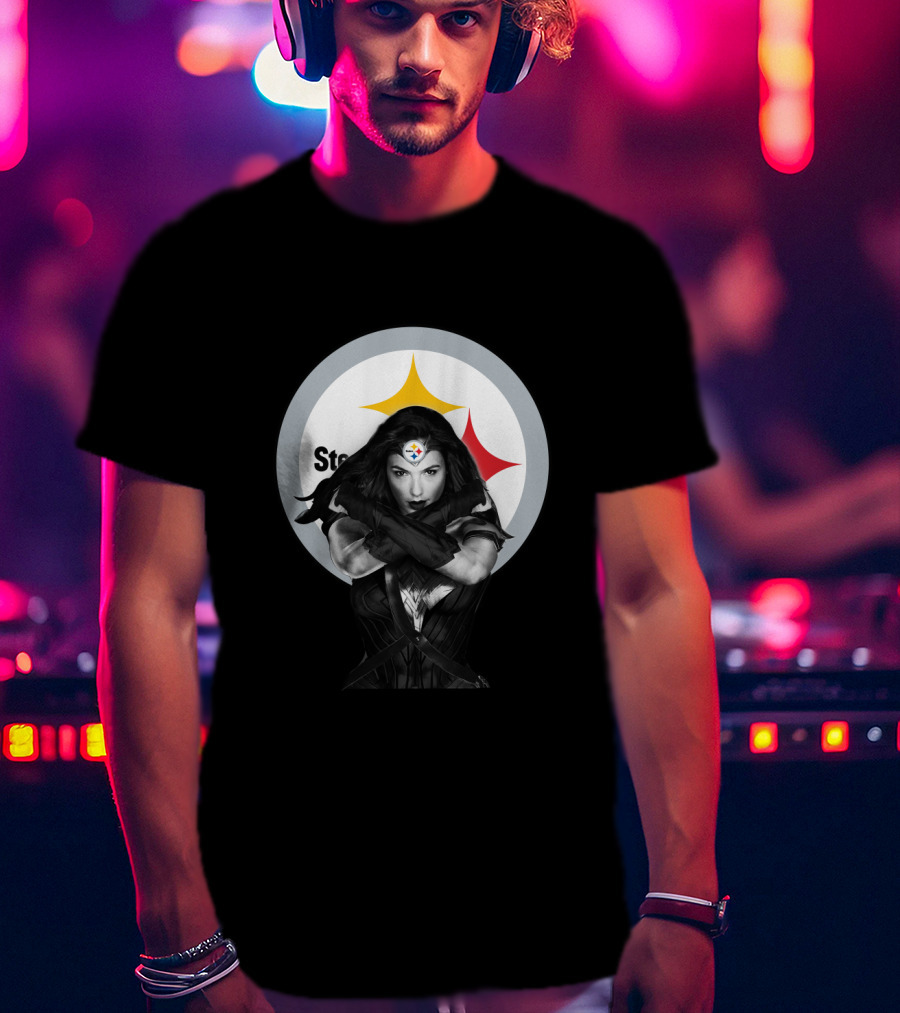 Pittsburgh Steelers Warrior Icon With Steelmark T-Shirt