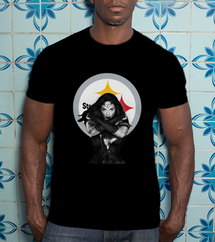 Pittsburgh Steelers Warrior Icon With Steelmark T-Shirt
