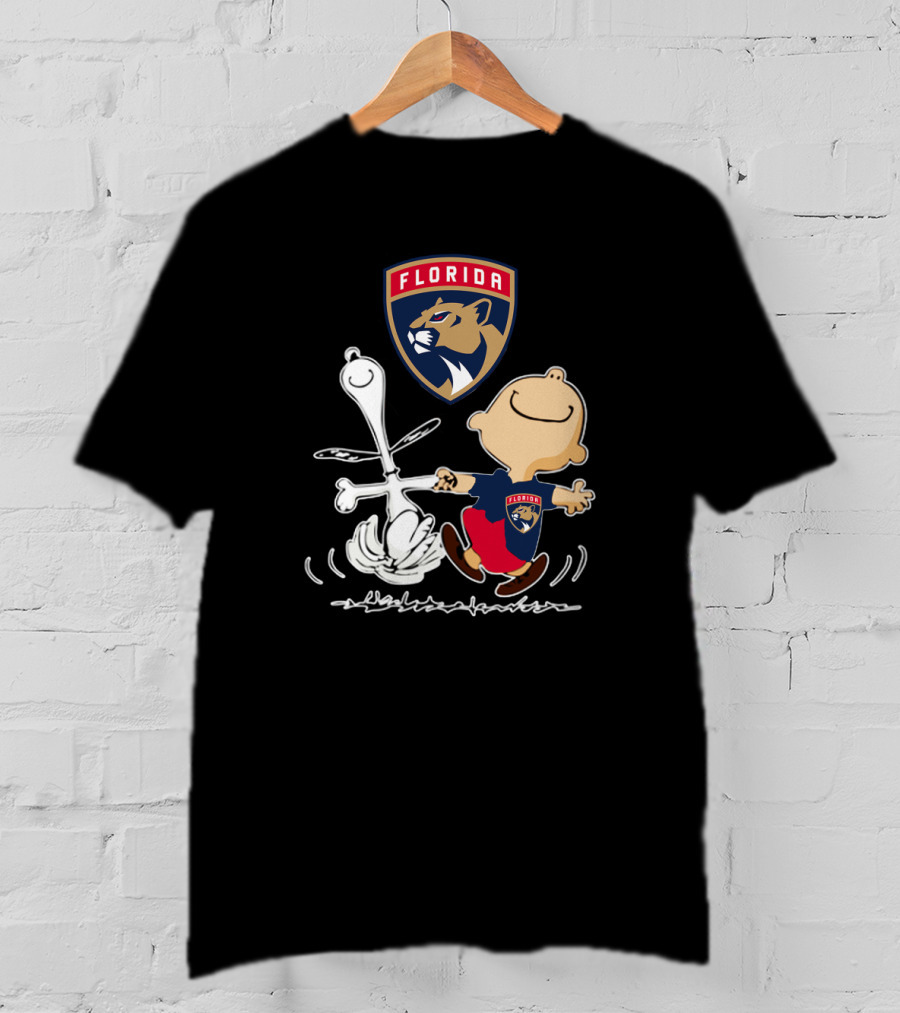 Florida Panthers Dancing Characters Iconic Sports T-Shirt