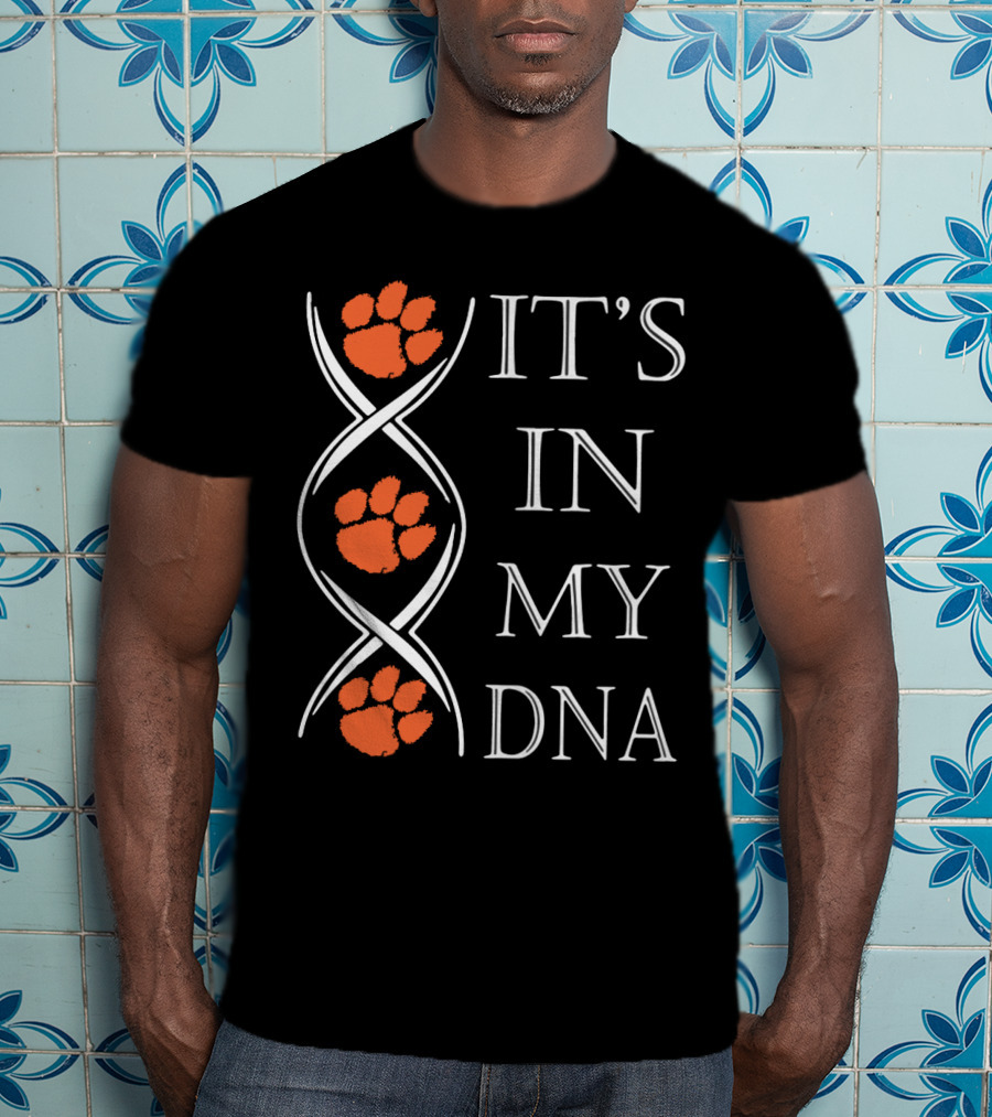 Clemson Tigers Football It's In My Dna T-Shirt