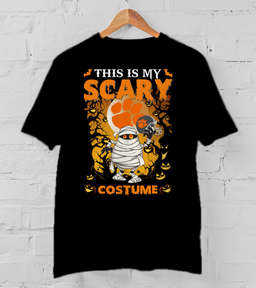This Is My Scary Clemson Tigers Costume T-Shirt