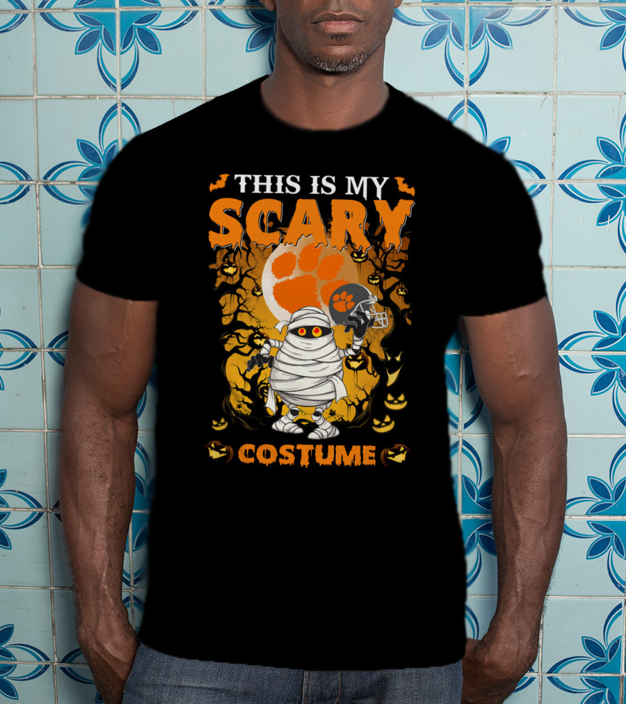 This Is My Scary Clemson Tigers Costume T-Shirt