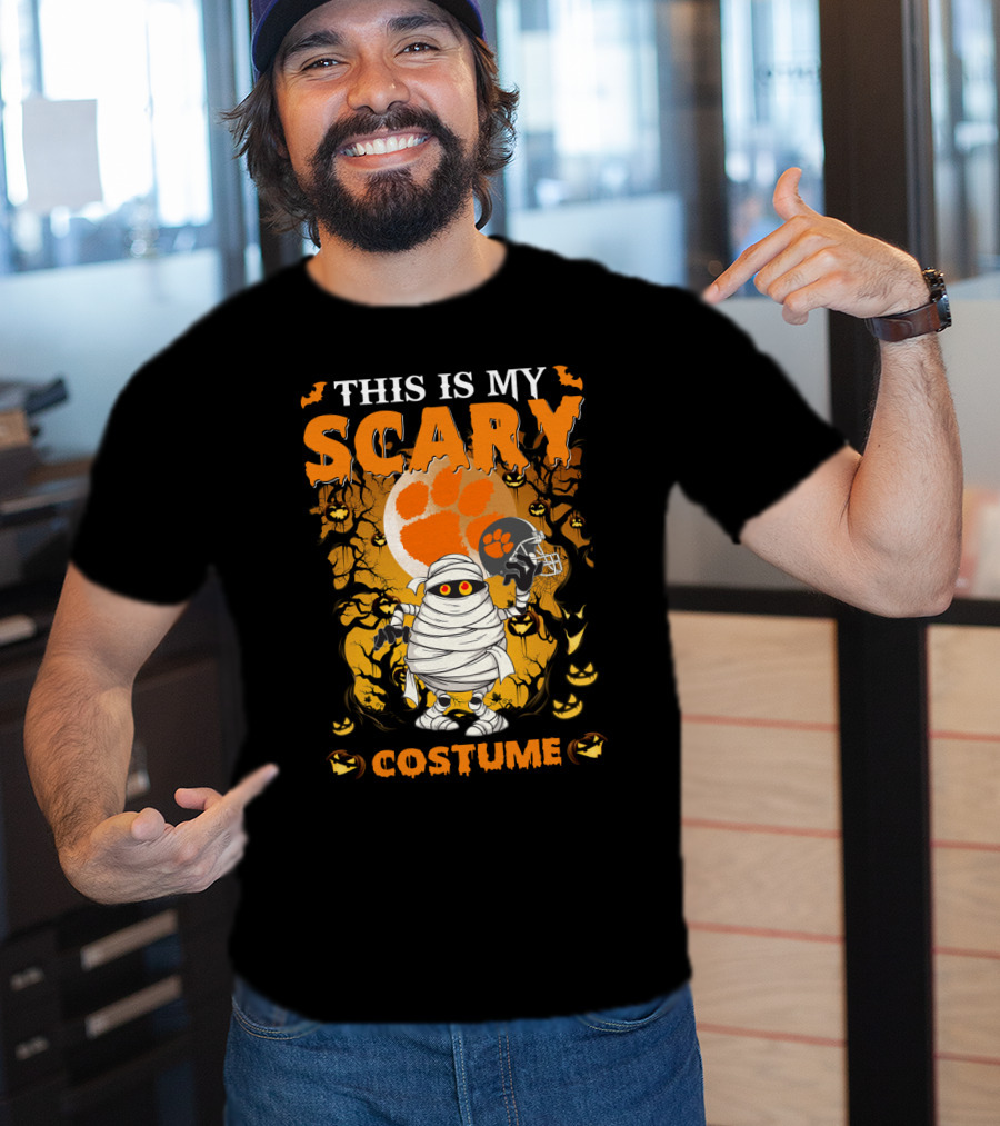 This Is My Scary Clemson Tigers Costume T-Shirt