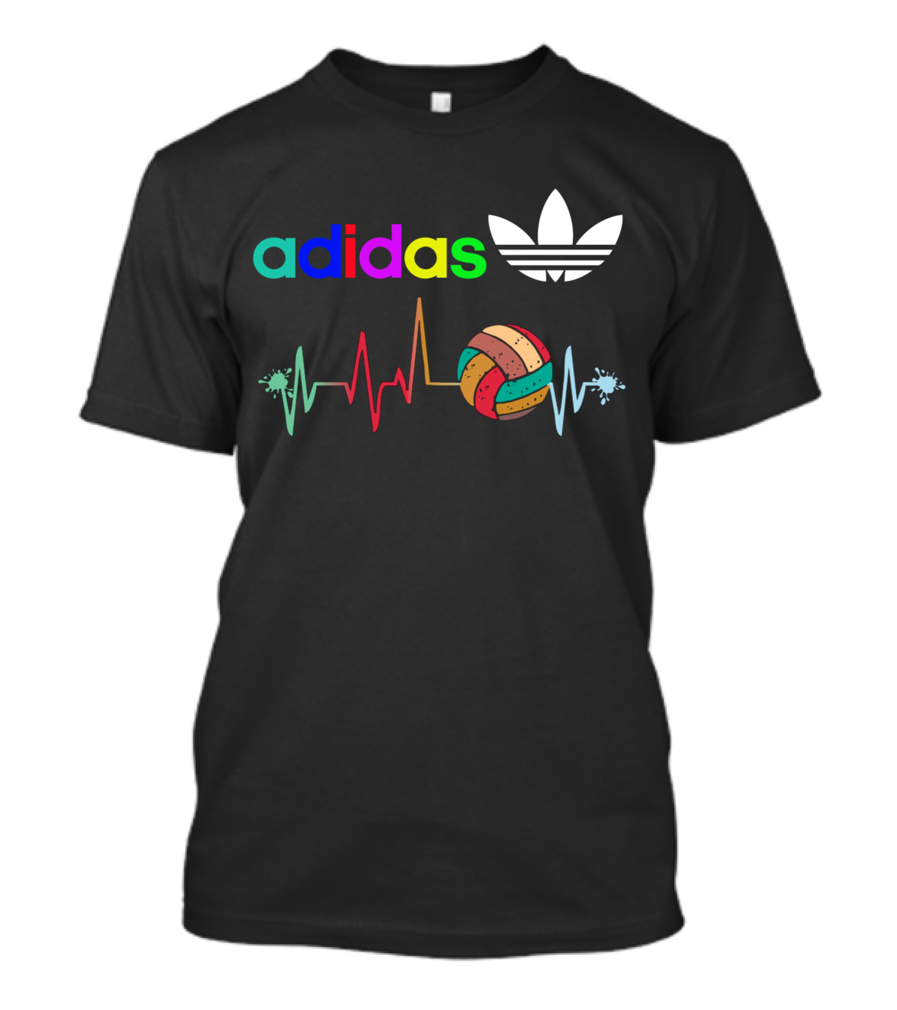 Volleyball Heartbeat Trefoil T-Shirt