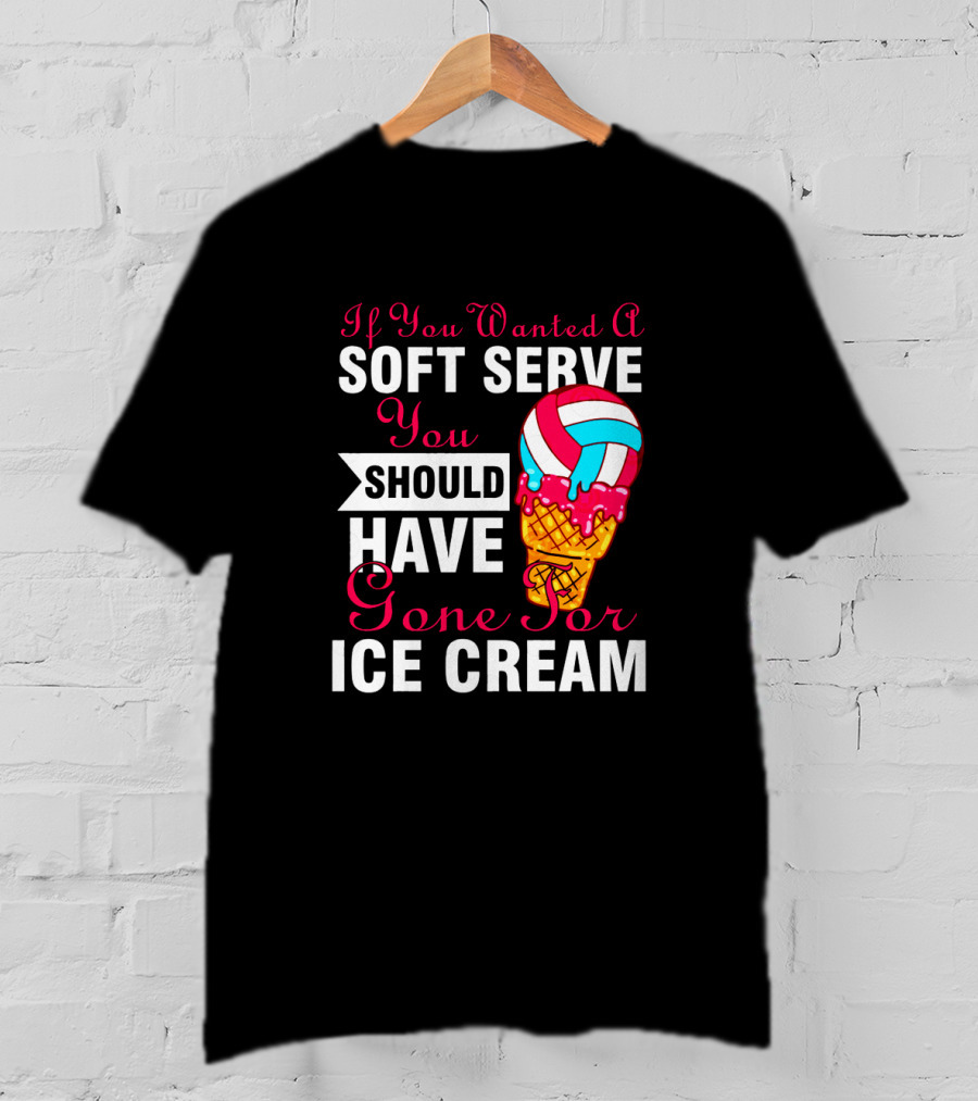If You Wanted A Soft Serve You Should Have Gone For Ice Cream T-Shirt