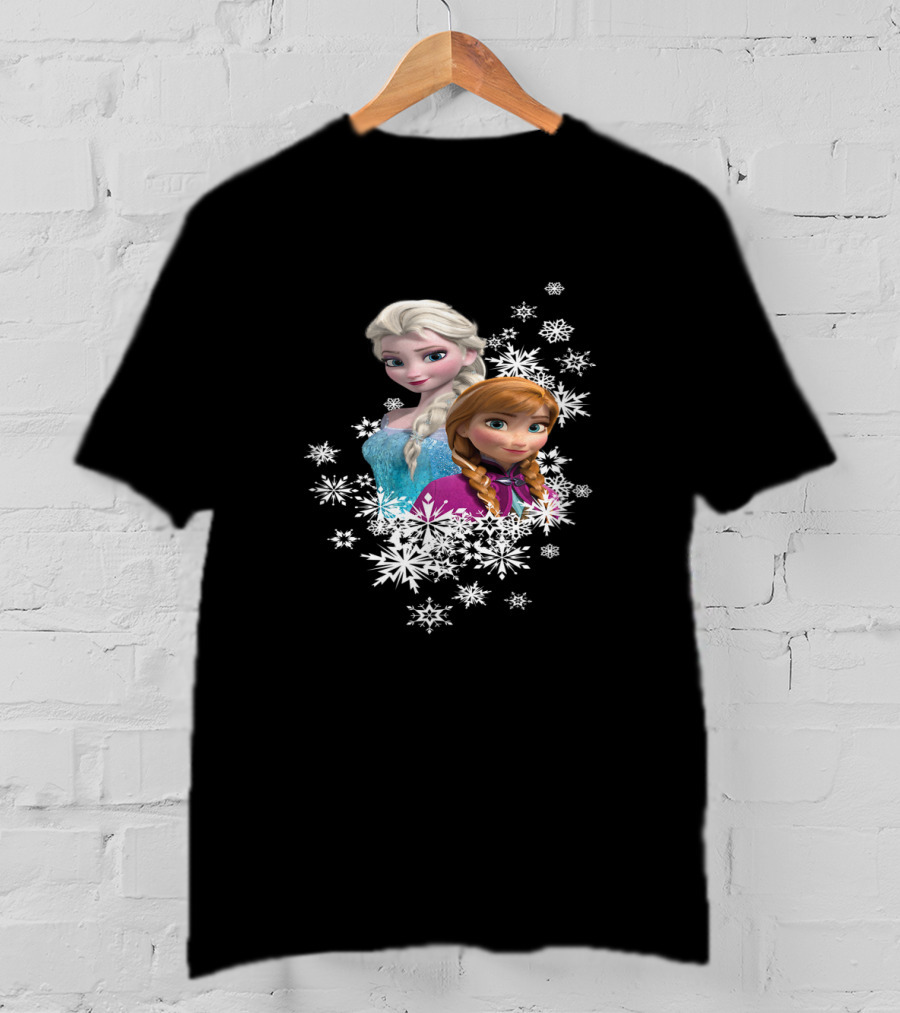 Frozen Elsa Anna Snowflakes Magic T-Shirt