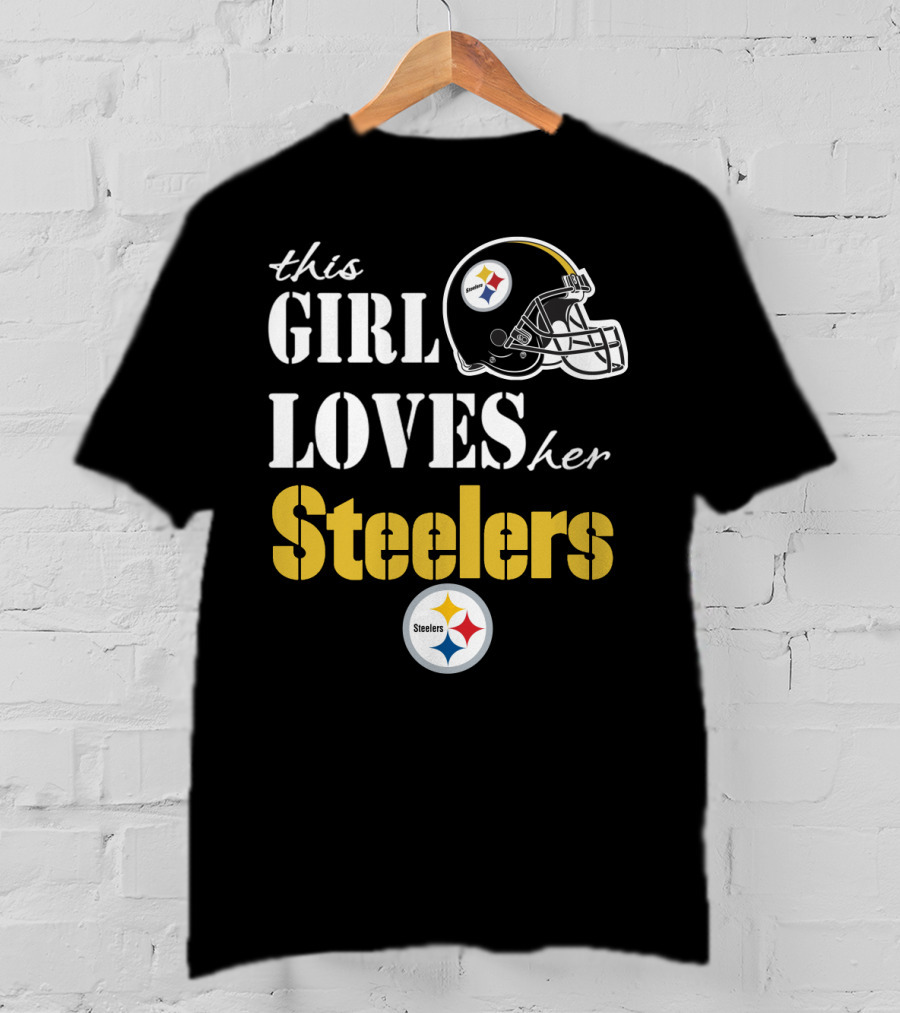 This Girl Loves Her Steelers T-Shirt