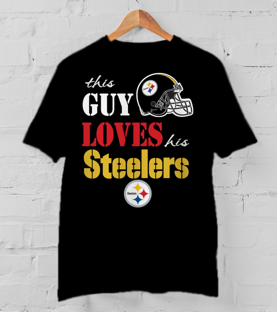 This Guy Loves His Steelers T-Shirt