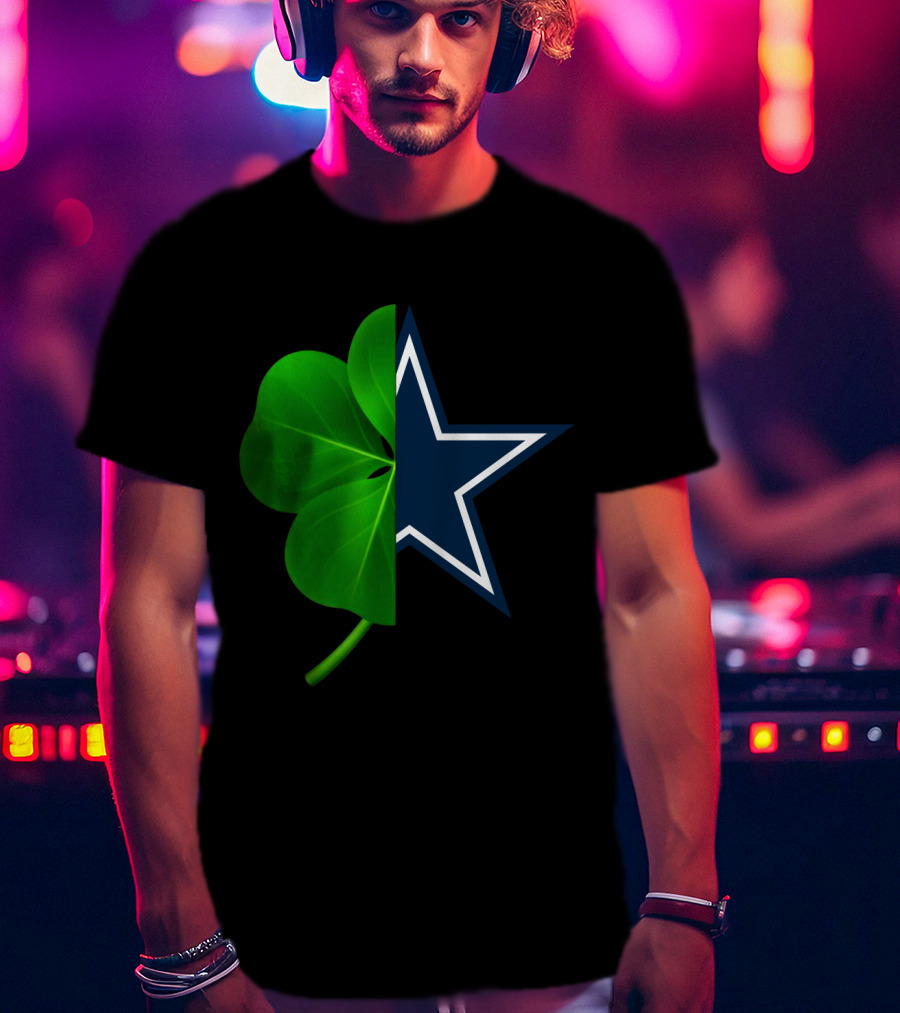 Dallas Cowboys Clover Star Fusion T-Shirt