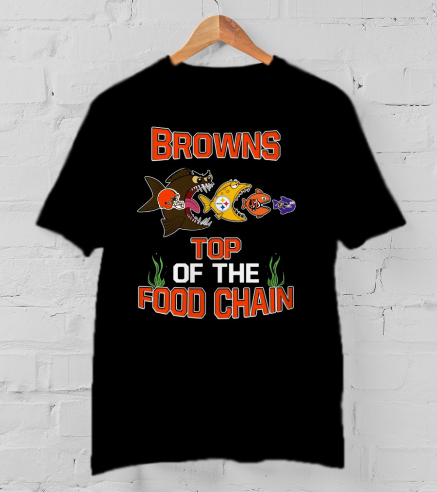 Browns Top Of The Food Chain T-Shirt