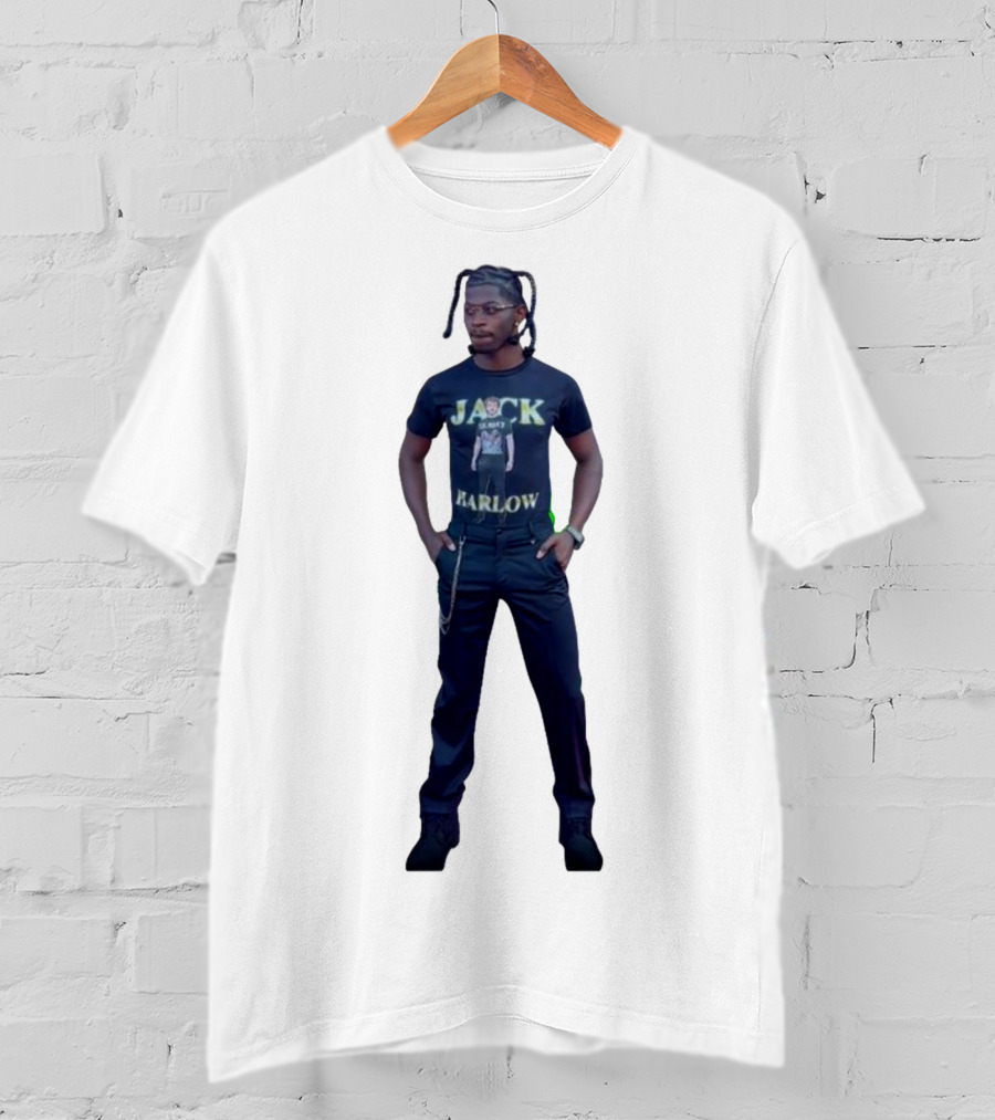 JACK HARLOW Lilnas Graphic Tee With Full Body Pose T-Shirt