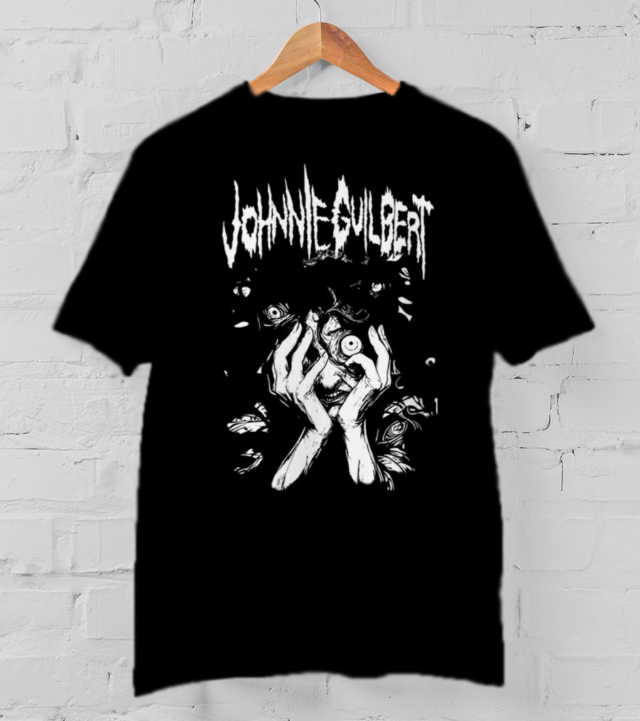 Johnnieguilbert Tortured Mind Eyes And Hands Horror T-Shirt
