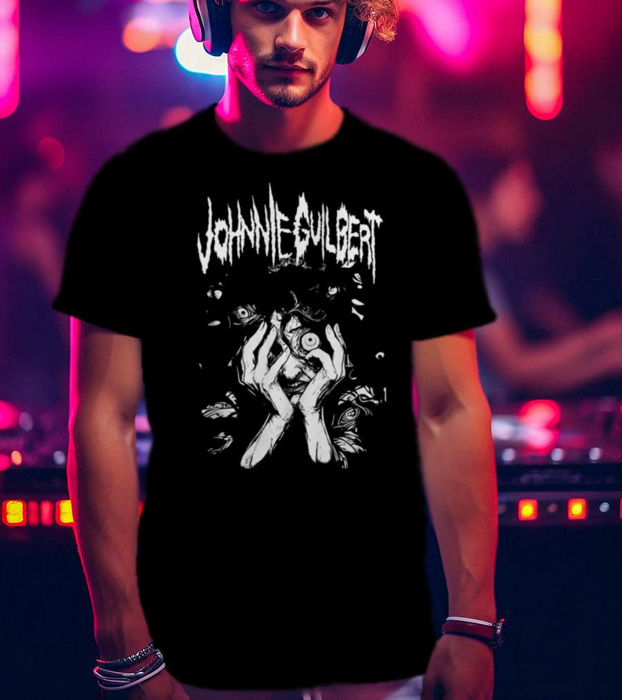 Johnnieguilbert Tortured Mind Eyes And Hands Horror T-Shirt