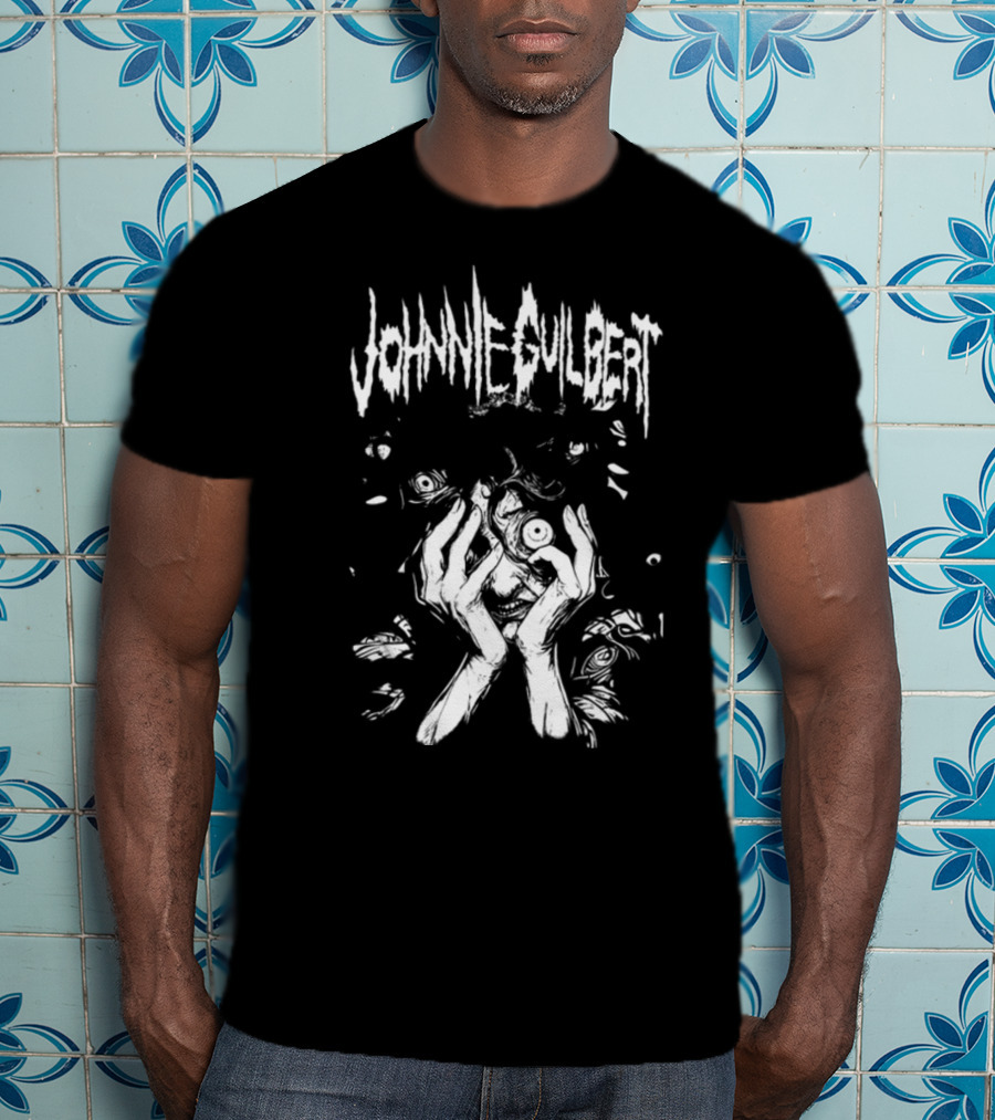 Johnnieguilbert Tortured Mind Eyes And Hands Horror T-Shirt