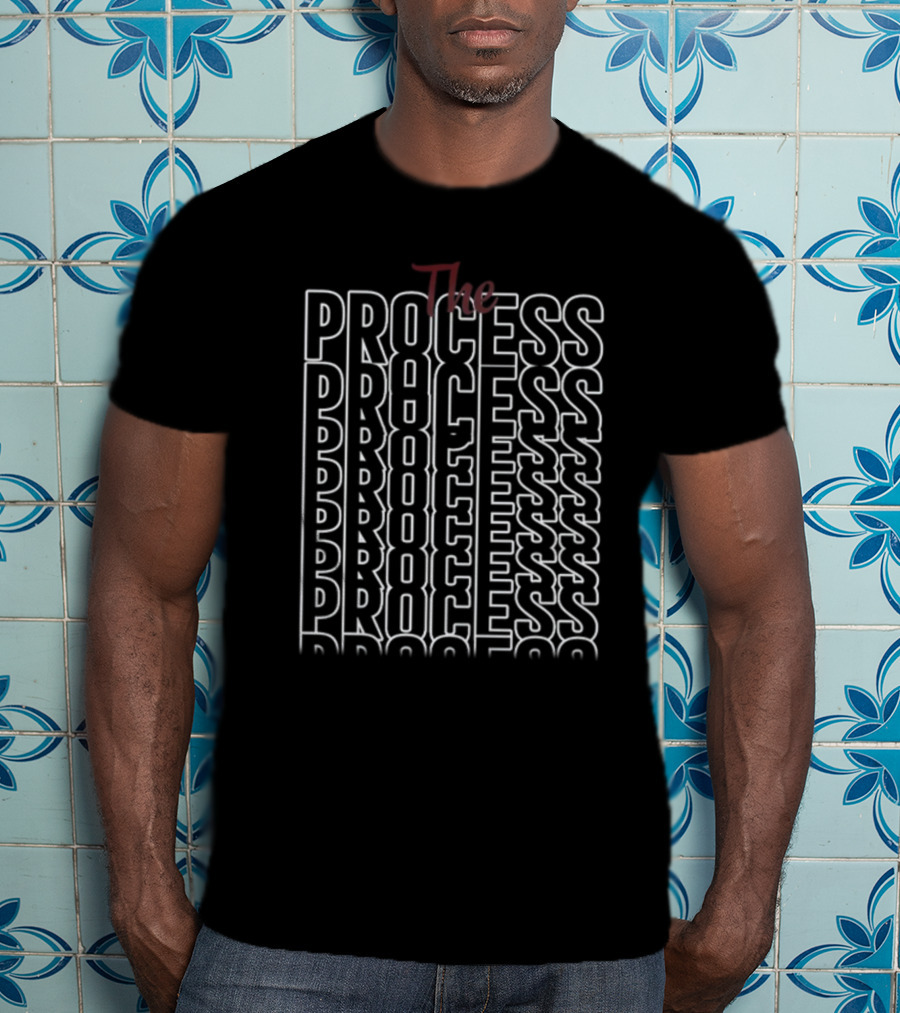 The Process Stacked Repetition T-Shirt