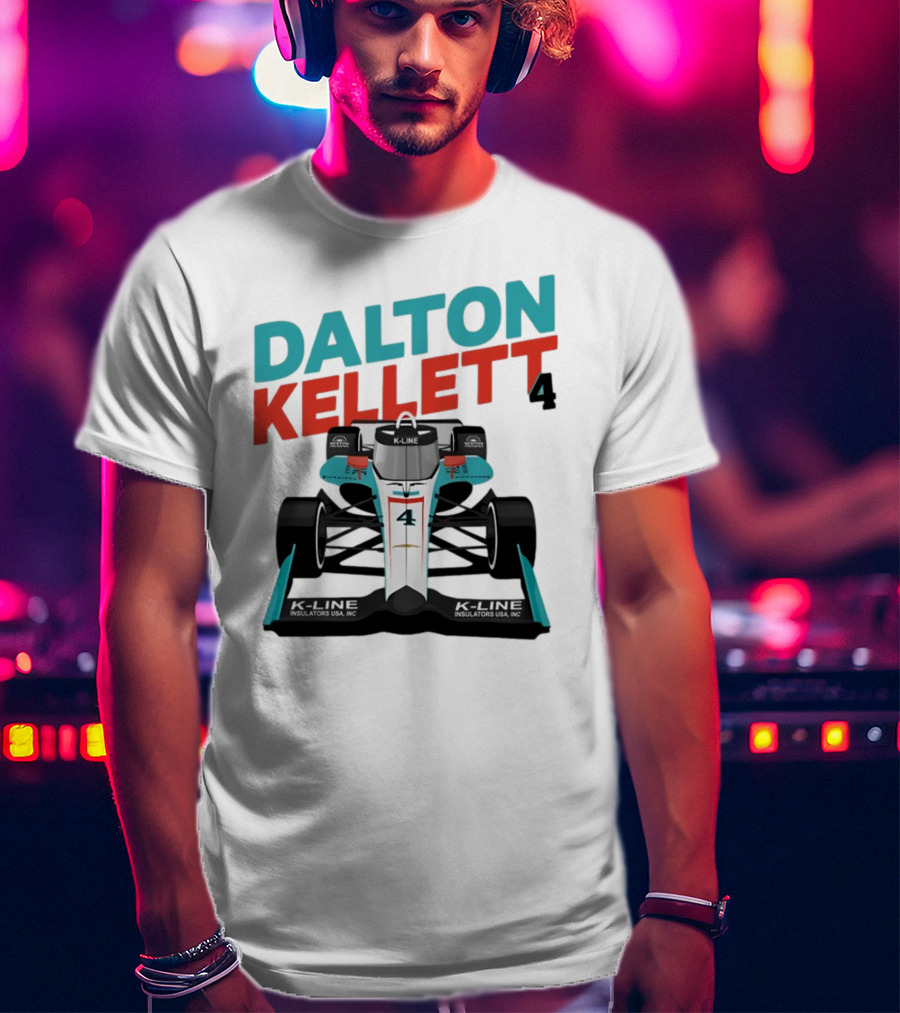 DALTON KELLETT 4 K-LINE INSULATIONS USA INDYCAR T-Shirt