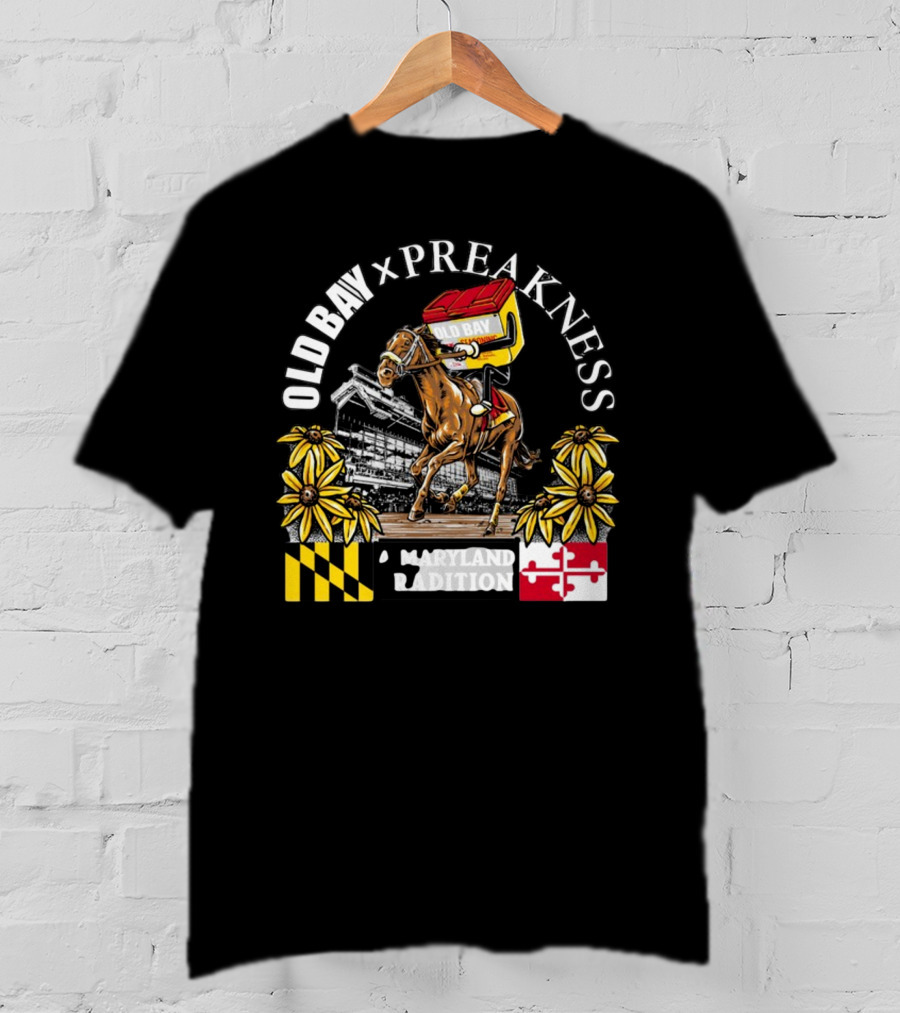 Old Bay X Preakness A Maryland Tradition T-Shirt