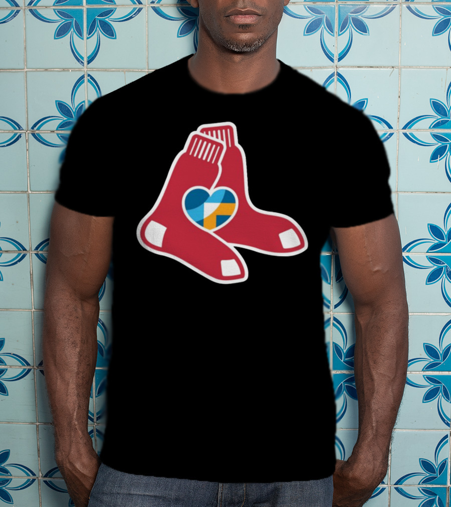Red Sox Foundation Heart T-Shirt