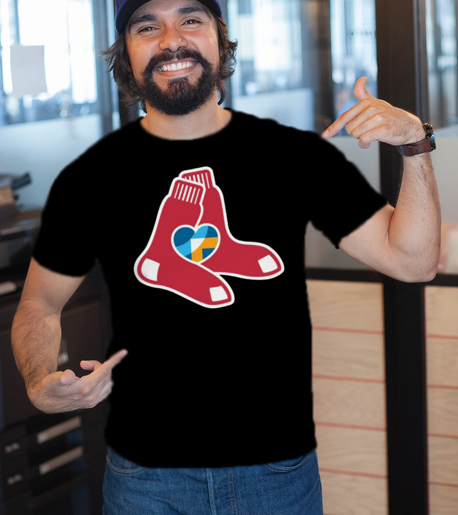 Red Sox Foundation Heart T-Shirt