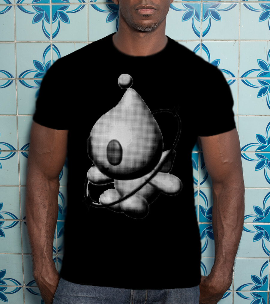 Y2k Friend Retro Digital Character With Orbiting Rings T-Shirt