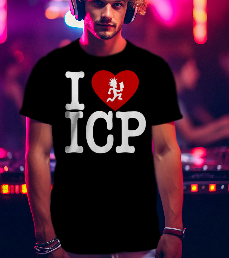 I Heart ICP Hatchetman Red Heart Iconic T-Shirt
