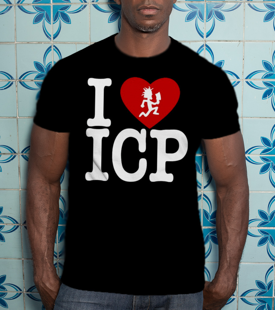 I Heart ICP Hatchetman Red Heart Iconic T-Shirt